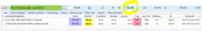 recovery bets placed